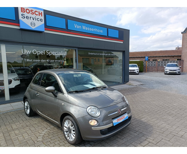 Fiat 500 1.2i 70 PK airco alu velgen 79944 km Garage Van Wassenhove