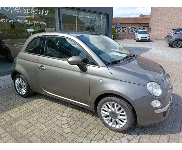 Fiat 500 1.2i 70 PK airco alu velgen 79944 km Garage Van Wassenhove