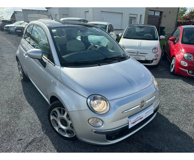 Fiat 500 1.2 Lounge panodak 12Maanden waarborg Autohandel Moreno