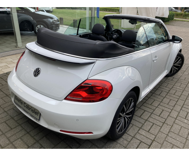 Volkswagen COCCINELLE CABRIOLET Half Leder/Stof -GPS -Airco -Cruise -Camera -Alu 17 Garage Vandeginste