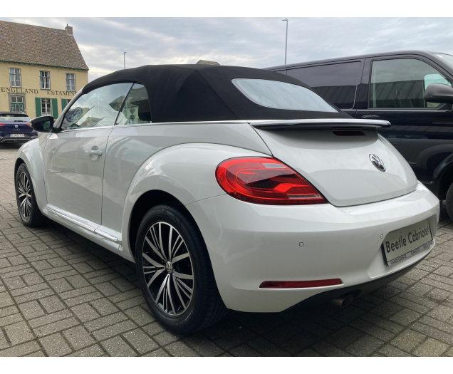 Volkswagen COCCINELLE CABRIOLET Half Leder/Stof -GPS -Airco -Cruise -Camera -Alu 17 Garage Vandeginste