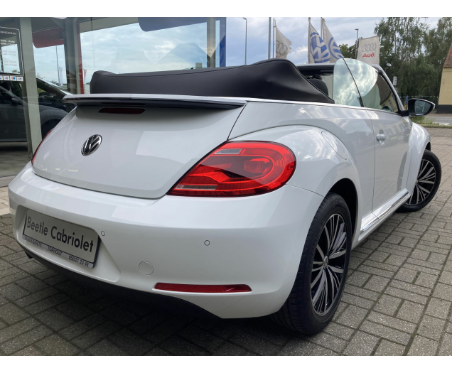 Volkswagen COCCINELLE CABRIOLET Half Leder/Stof -GPS -Airco -Cruise -Camera -Alu 17 Garage Vandeginste