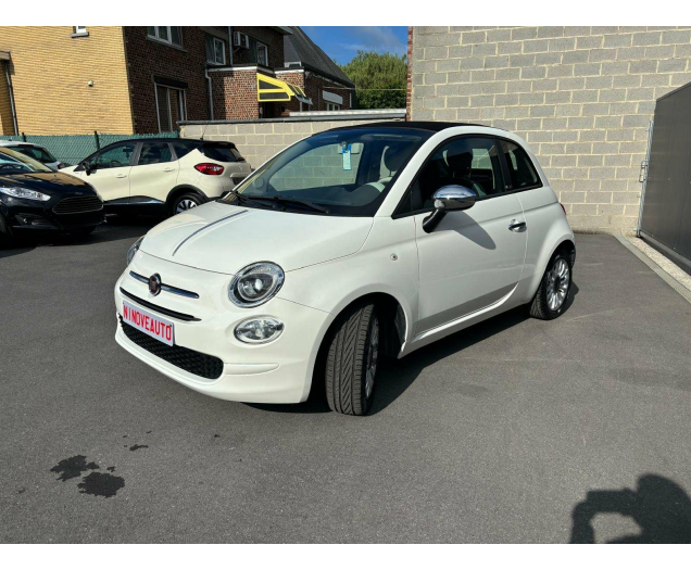 Fiat 500C 1.2i Pop*CABRIO PARKSENSOR USB AIRCO Ninove auto