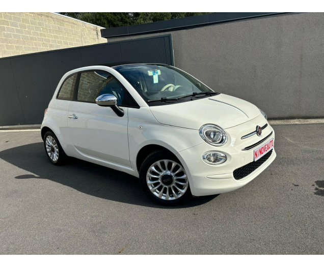 Fiat 500C 1.2i Pop*CABRIO PARKSENSOR USB AIRCO Ninove auto