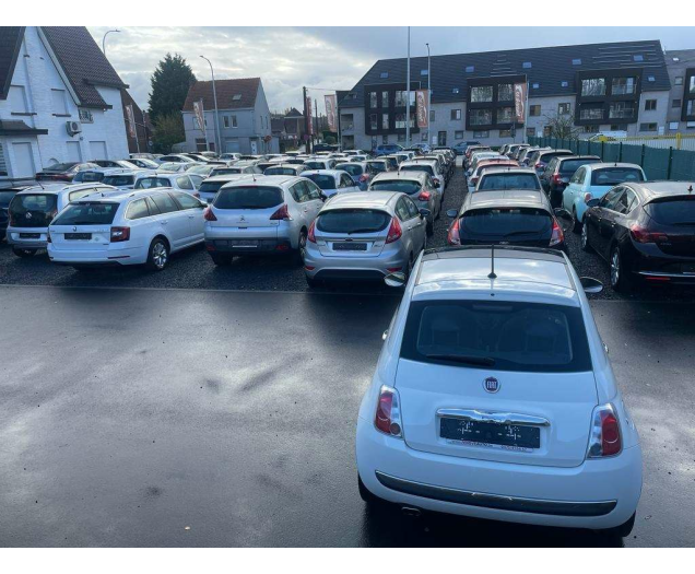 Fiat 500 1.2i Pop*PANORA AIRCO USB AUX AANSLUIT Ninove auto