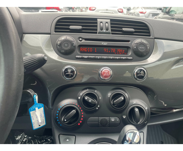 Fiat 500 1.2i La petite Robe noire*AUTOMAAT USB EU6B Ninove auto