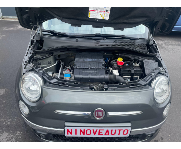 Fiat 500 1.2i La petite Robe noire*AUTOMAAT USB EU6B Ninove auto