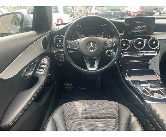 Mercedes-Benz C 180 d AUTOM HALF LEDER TREKH  ENZ eur6b Ninove auto