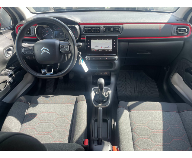 Citroen C3 1.2i PureTech Shine*CAM NAV BLUETH USB EURO6B Ninove auto