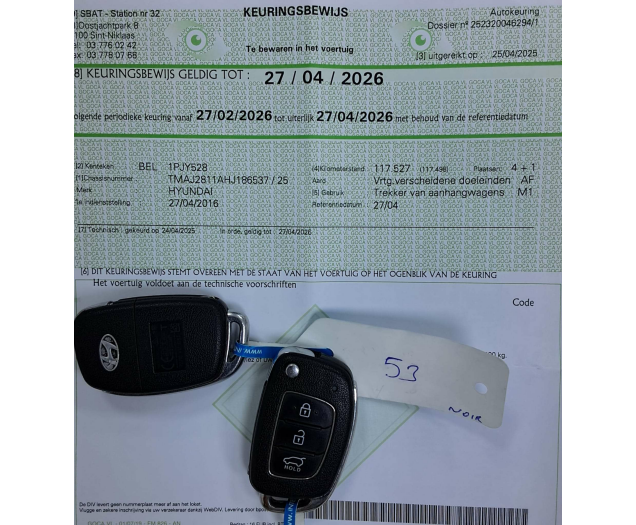 Hyundai TUCSON 1.6 GDi 2WD NAVI BLUET TREKHAAK AIRCO CRUISE Ninove auto