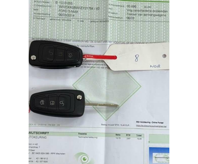 Ford S-Max 1.6 TDCi Trend*NAV PARKSENSOR 33000KM!!!! Ninove auto