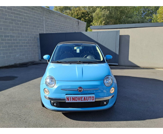 Fiat 500C 500 1.2i Lounge*CABRIO 1STE EIGENAAR AIRCO 69000KM Ninove auto