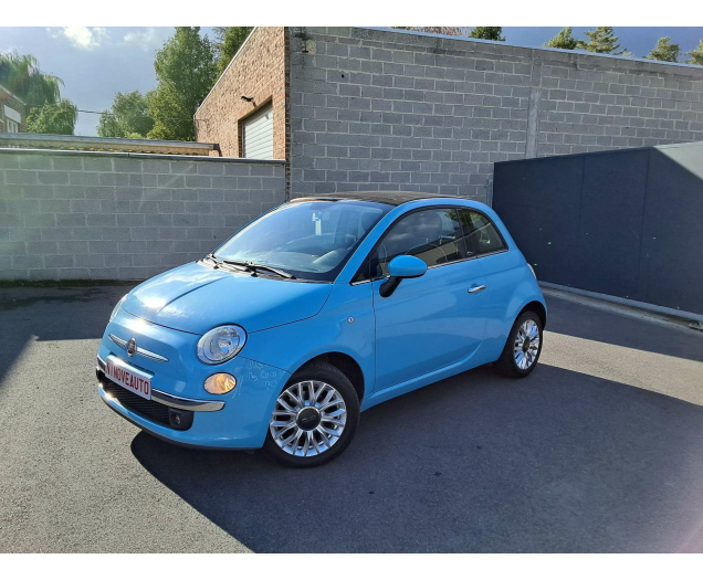 Fiat 500C 500 1.2i Lounge*CABRIO 1STE EIGENAAR AIRCO 69000KM Ninove auto