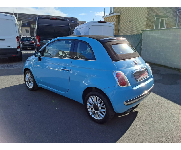 Fiat 500C 500 1.2i Lounge*CABRIO 1STE EIGENAAR AIRCO 69000KM Ninove auto