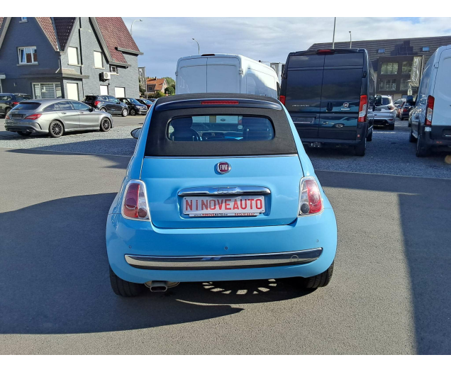 Fiat 500C 500 1.2i Lounge*CABRIO 1STE EIGENAAR AIRCO 69000KM Ninove auto