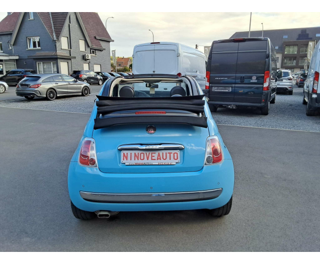 Fiat 500C 500 1.2i Lounge*CABRIO 1STE EIGENAAR AIRCO 69000KM Ninove auto