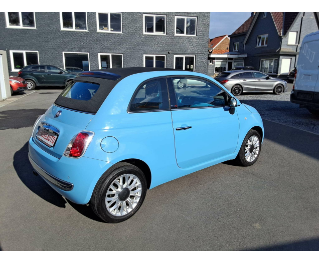 Fiat 500C 500 1.2i Lounge*CABRIO 1STE EIGENAAR AIRCO 69000KM Ninove auto
