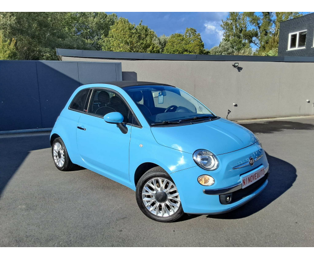 Fiat 500C 500 1.2i Lounge*CABRIO 1STE EIGENAAR AIRCO 69000KM Ninove auto