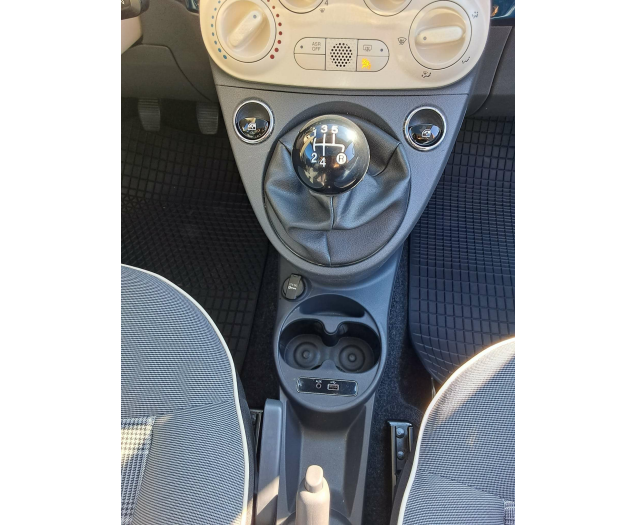Fiat 500 1.2i ECO Lounge NAVI BLUET 1STE EIGENAAR 56000KM!! Ninove auto