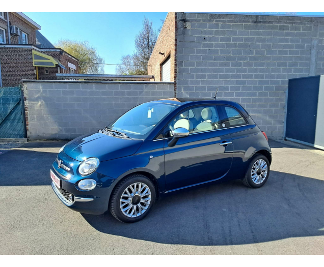 Fiat 500 1.2i ECO Lounge NAVI BLUET 1STE EIGENAAR 56000KM!! Ninove auto