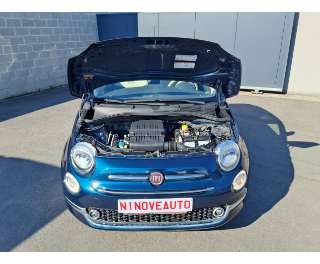 Fiat 500 1.2i ECO Lounge NAVI BLUET 1STE EIGENAAR 56000KM!! Ninove auto