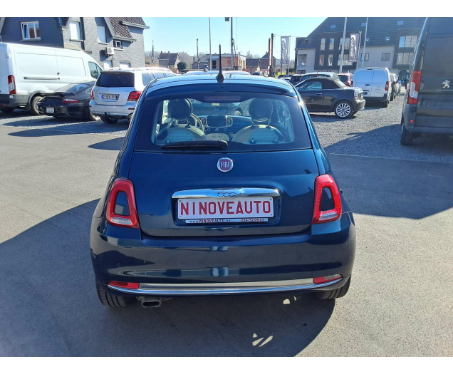 Fiat 500 1.2i ECO Lounge NAVI BLUET 1STE EIGENAAR 56000KM!! Ninove auto