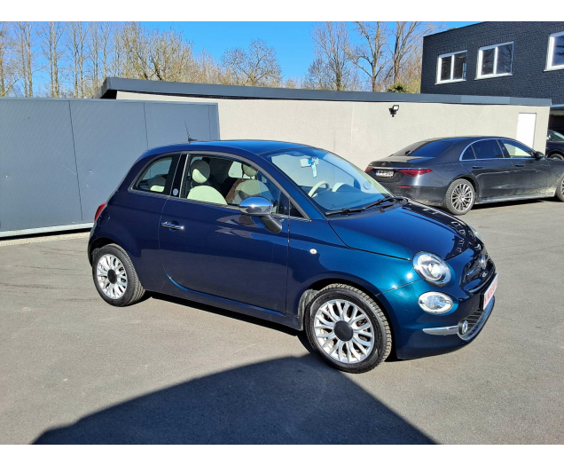 Fiat 500 1.2i ECO Lounge NAVI BLUET 1STE EIGENAAR 56000KM!! Ninove auto