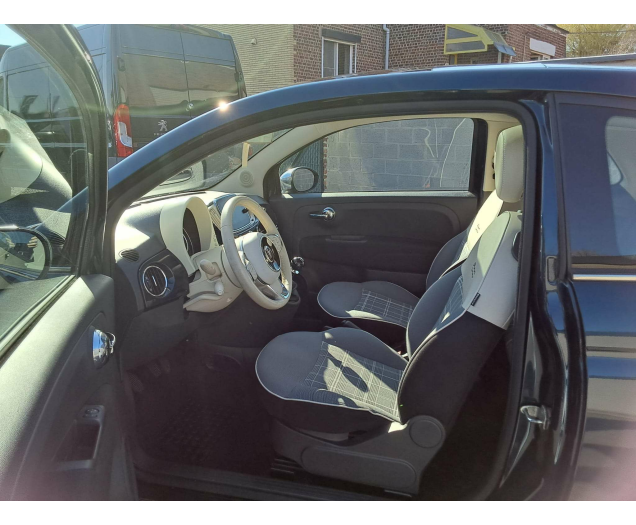 Fiat 500 1.2i ECO Lounge NAVI BLUET 1STE EIGENAAR 56000KM!! Ninove auto