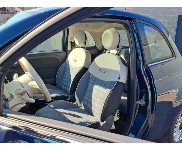 Fiat 500 1.2i ECO Lounge NAVI BLUET 1STE EIGENAAR 56000KM!! Ninove auto