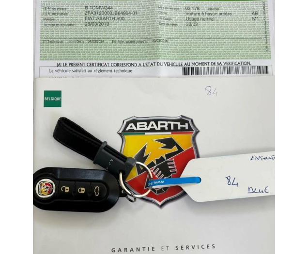 Fiat 500 Abarth 1.4i* BLUETH  70 LIMITED EDITION ! Ninove auto