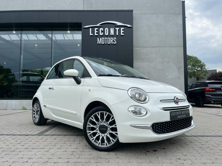 Fiat 500 1.2i Lounge Panodak/Leder/Gps/Cruise/PDC/DAB+...!! Leconte Motors