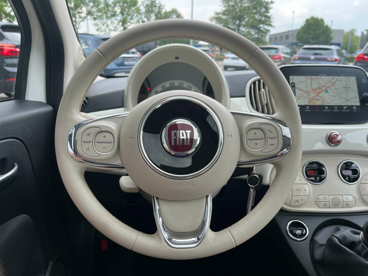 Fiat 500 1.2i Lounge Panodak/Leder/Gps/Cruise/PDC/DAB+...!! Leconte Motors