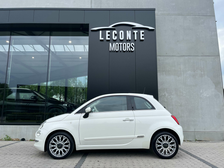 Fiat 500 1.2i Lounge Panodak/Leder/Gps/Cruise/PDC/DAB+...!! Leconte Motors