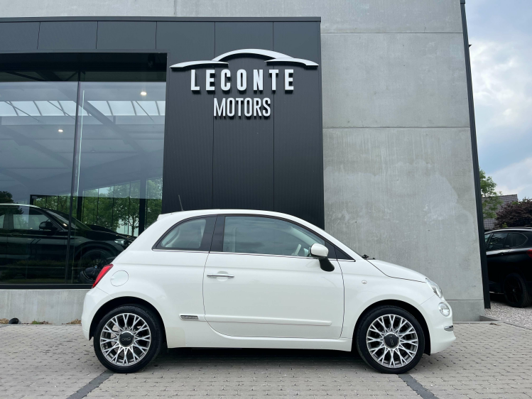 Fiat 500 1.2i Lounge Panodak/Leder/Gps/Cruise/PDC/DAB+...!! Leconte Motors