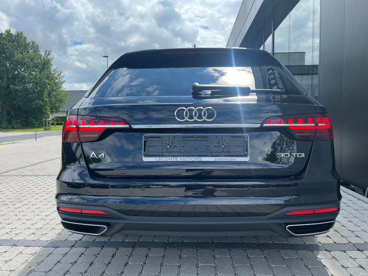 Audi A4 30 TDi S-Tronic Avant Virtual/Leder/Gps/Trekhaak.. Leconte Motors