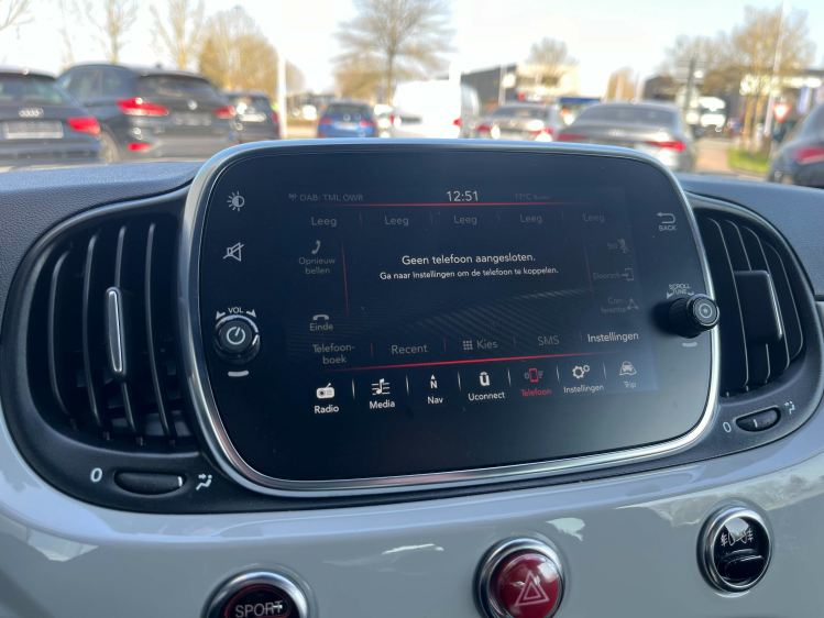 Abarth 595 595 1.4 T-Jet Navigatie/PDC/Bluetooth/16'Alu's Leconte Motors