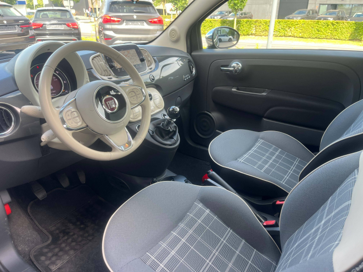 Fiat 500 500 1.2i Lounge Panodak/Gps/Cruise/PDC/...!! Leconte Motors