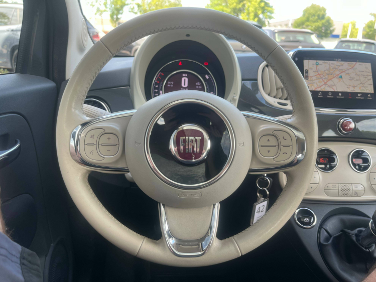 Fiat 500 500 1.2i Lounge Panodak/Gps/Cruise/PDC/...!! Leconte Motors