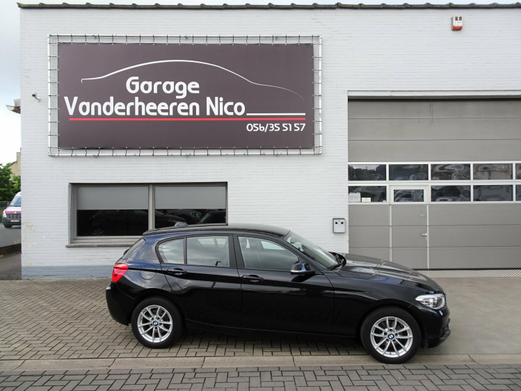 BMW 116 116i 5d. FULL LED,NAVI,CRUISE,PDC V+A,BLUETH,AIRCO Garage Nico Vanderheeren BV