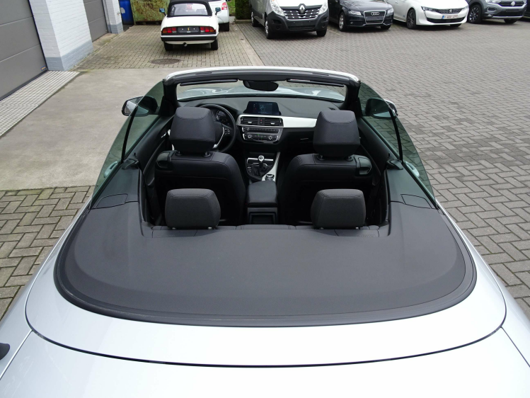 BMW 218 cabrio XENON,LEDER,NAVI,PDC,ZETELVERWARMING Garage Nico Vanderheeren BV