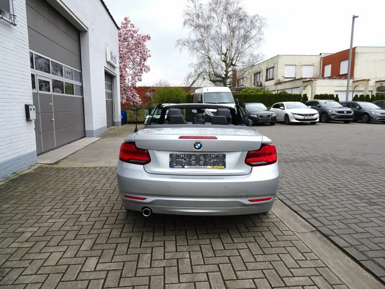 BMW 218 cabrio XENON,LEDER,NAVI,PDC,ZETELVERWARMING Garage Nico Vanderheeren BV