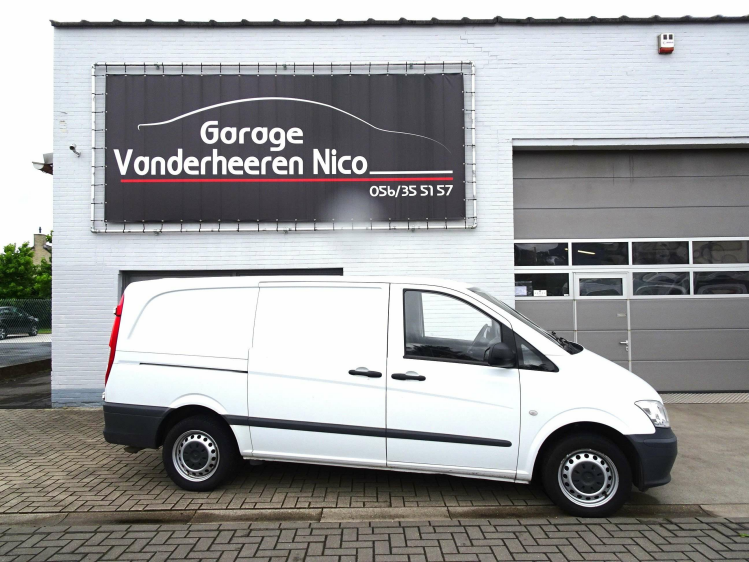 Mercedes-Benz Vito 110CDi 2pl. AIRCO,SCHUIFDEUR,SERVO  9.000+BTW Garage Nico Vanderheeren BV