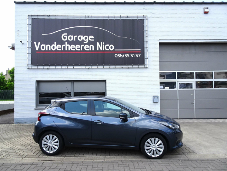 Nissan Micra 1.0 IG-T Acenta 5d. APPLECARPLAY,CRUISE,AIRCO,PDC Garage Nico Vanderheeren BV