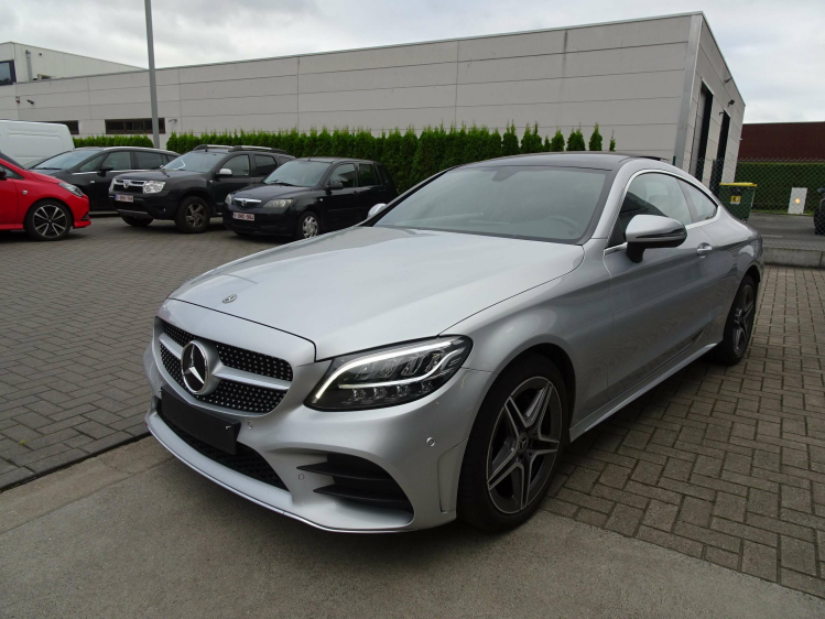 Mercedes-Benz C 180 AMG LINE, PANO DAK, CAMERA, ALCANTARA ZETELS Garage Nico Vanderheeren BV