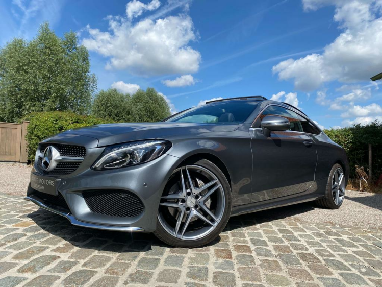 Mercedes-Benz C 220 dA Coupé AMG-PACK 66.000km Panodak/Gps/Leder..! Leconte Motors