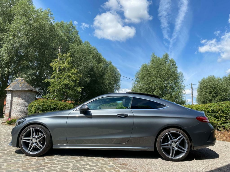 Mercedes-Benz C 220 dA Coupé AMG-PACK 66.000km Panodak/Gps/Leder..! Leconte Motors