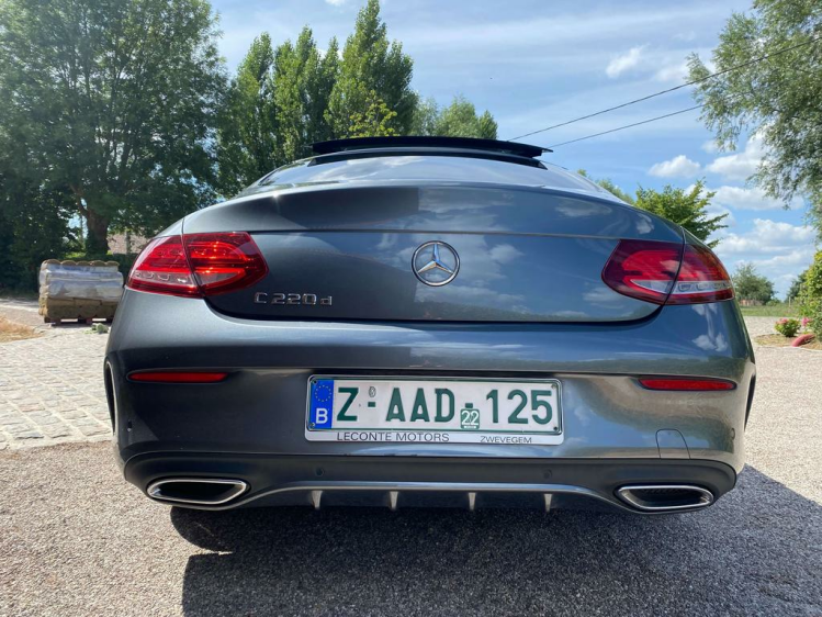Mercedes-Benz C 220 dA Coupé AMG-PACK 66.000km Panodak/Gps/Leder..! Leconte Motors