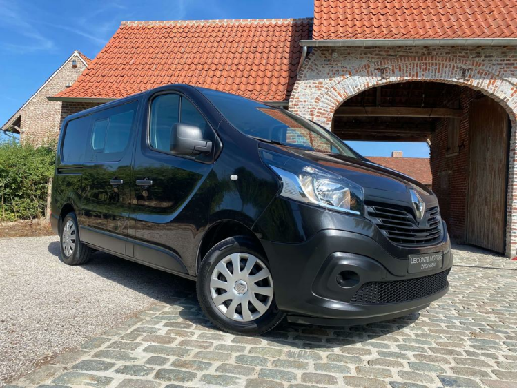 Renault Trafic 1.6 dCi Lichte Vr. 6-zit/2x Schuifdeur/Gps/Cruise! Leconte Motors