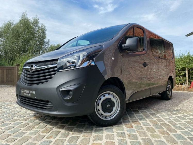 Opel Vivaro 1.6 CDTi 6-zitpl/Dubbele-Cabine/Gps/Airco/PDC/2019 Leconte Motors