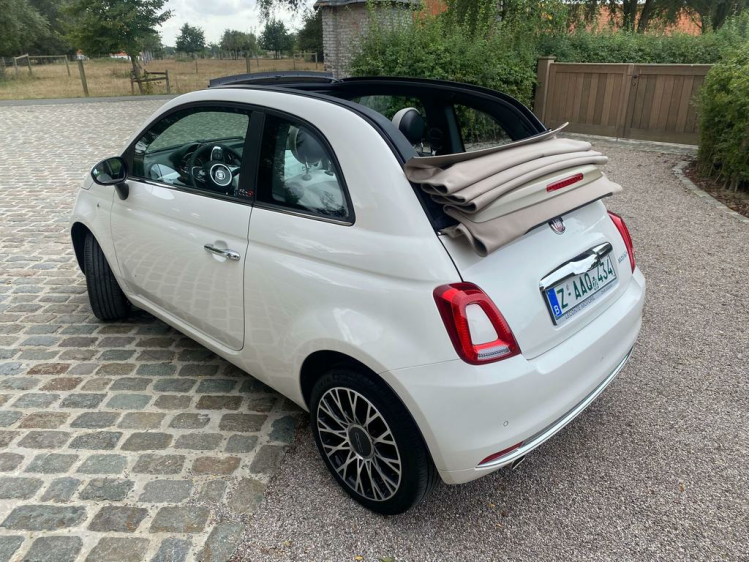 Fiat 500C 1.0i Cabriolet Hybrid Dolcevita Gps/DAB+/BT/PDC/21 Leconte Motors